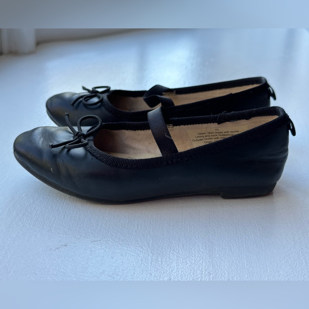 Cat & Jack Slip-On Ballet Flats Black size Toddler 10 - Picture 9 of 9